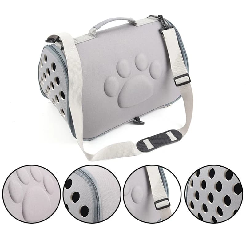 ABVT-Dogs Cat Trasportino Pieghevole per Animali Domestici, Gabbia Richiudibile per Cuccioli, Borsa da Trasporto, Accessori per il Trasporto di Animali
