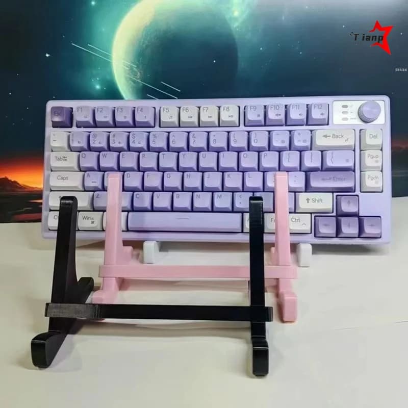Supporto Inclinabile per Tastiera, Organizzatore da Scrivania, Supporto per Display Gaming per Tastiera Meccanica Wireless