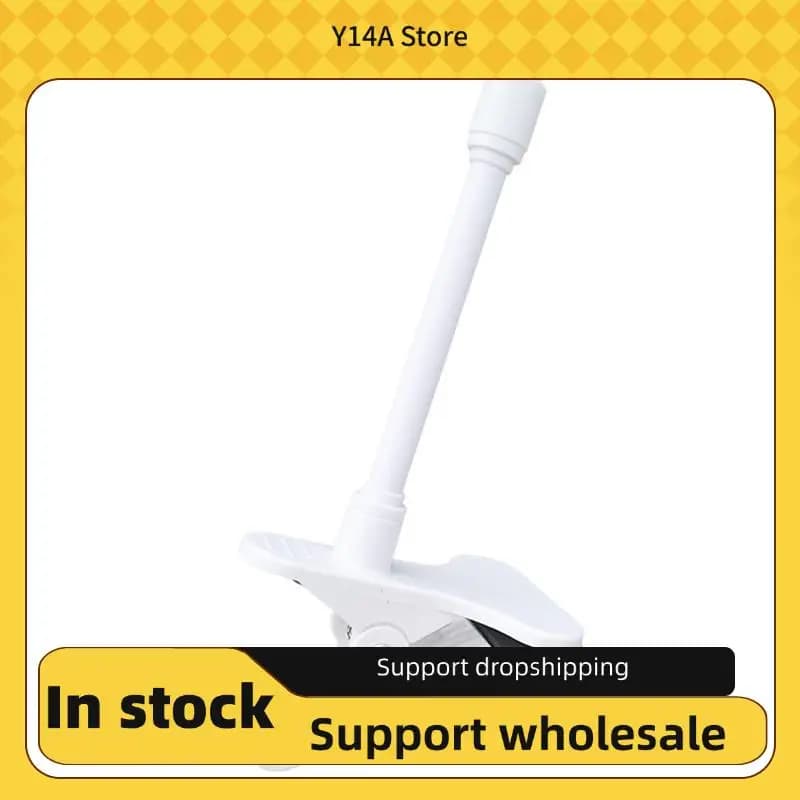 Y14A Support for webcams with universal clip mounting, without punching, flexible bracket for fixing baby monitor cradle Home B