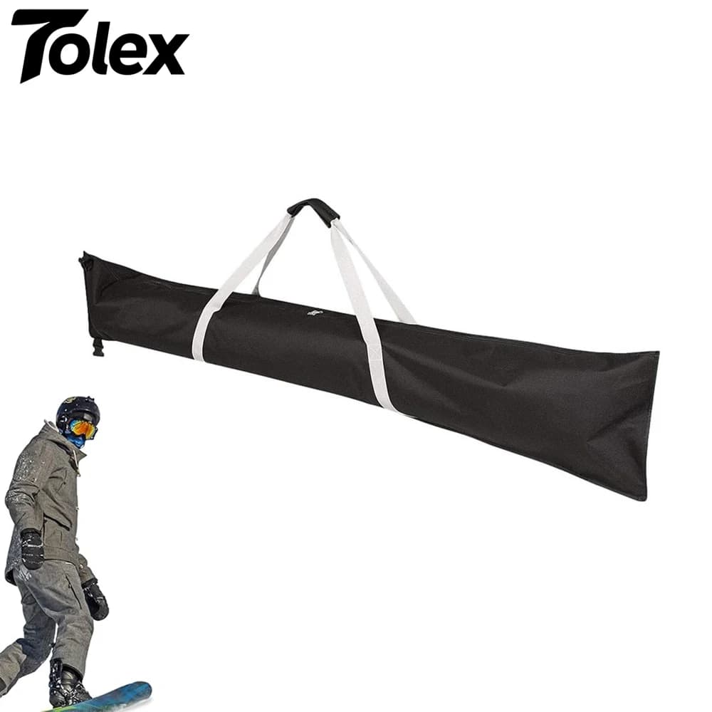 Borsa da Sci Tolex Impermeabile, Organizzatore per Sci e Snowboard, Borsa Protettiva per Attrezzatura da Sci per Viaggi