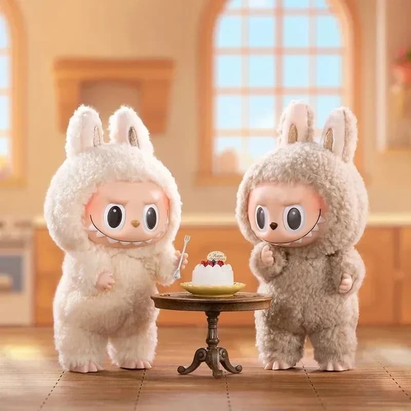 POP MART LABUBU THE MONSTERS - Emozionante Macaron Vinile Face Blind Box Toys Kawaii Anime Action Figure Caixa Surprise Mystery Box