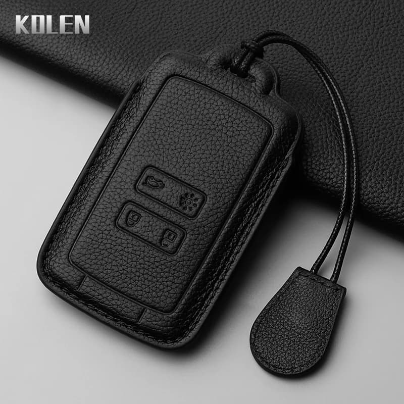 Custodia in pelle per chiave di carta per auto Shell per Renault Koleos Captur Megane Clio Scenic Talisman Arkana per Dacia Sandero Accessori