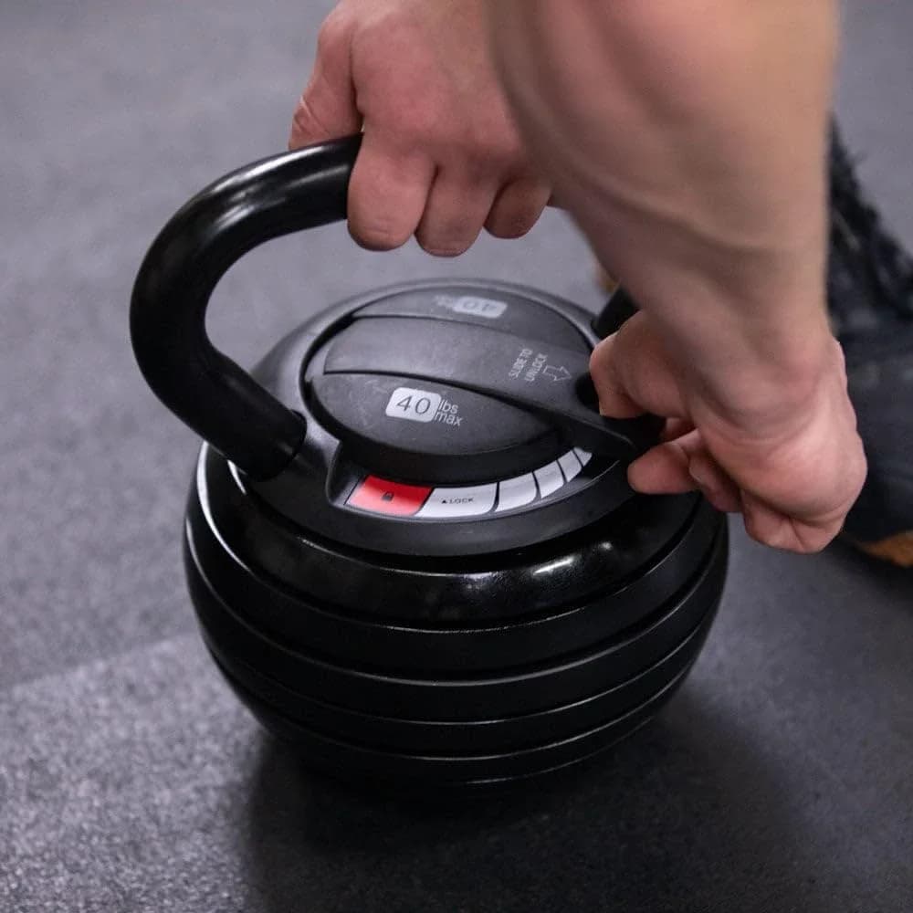 Adjustable Kettlebell Set Premium Cast Iron Material For Home Gym Fitness And Professional Strength Workout