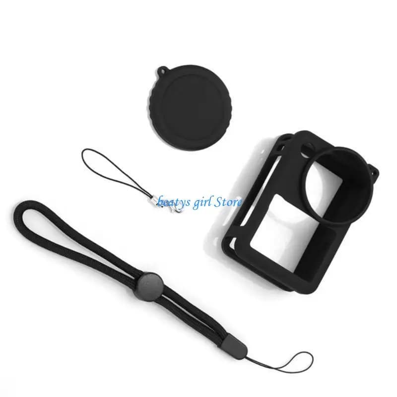 Custodia protettiva in silicone C7AB per Action 6. Custodia protettiva impermeabile per fotocamera