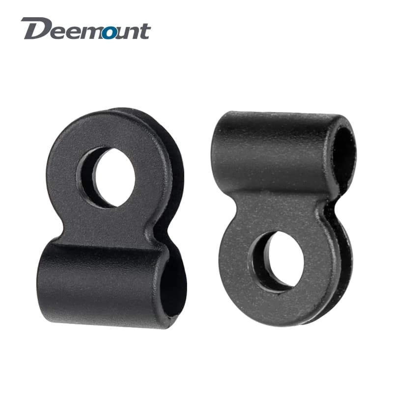 Bicycle Cable Guide Fixed Buckle for Brake Shift Cable Housing Durable Plastic Single Hole Clip and Line Management Pipe Fixings