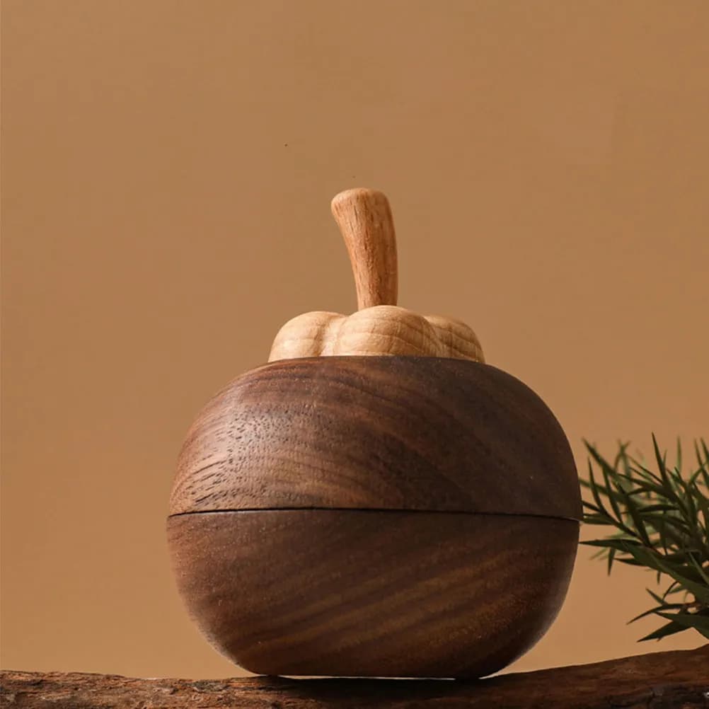 Diffusore di Oli Essenziali in Legno, Elegante Diffusore di Aromi da Tavolo per un'Atmosfera Calma e Rilassante, Decorazione per Casa e Ufficio, Superficie Finemente Lucidata, Sicuro