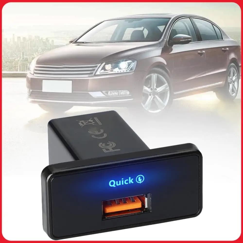 Adattatore USB per Camper 18W/30W, Presa di Alimentazione 12V-24V PD Tipo C/USB, Caricatore Rapido per Camper, Barca, Camion