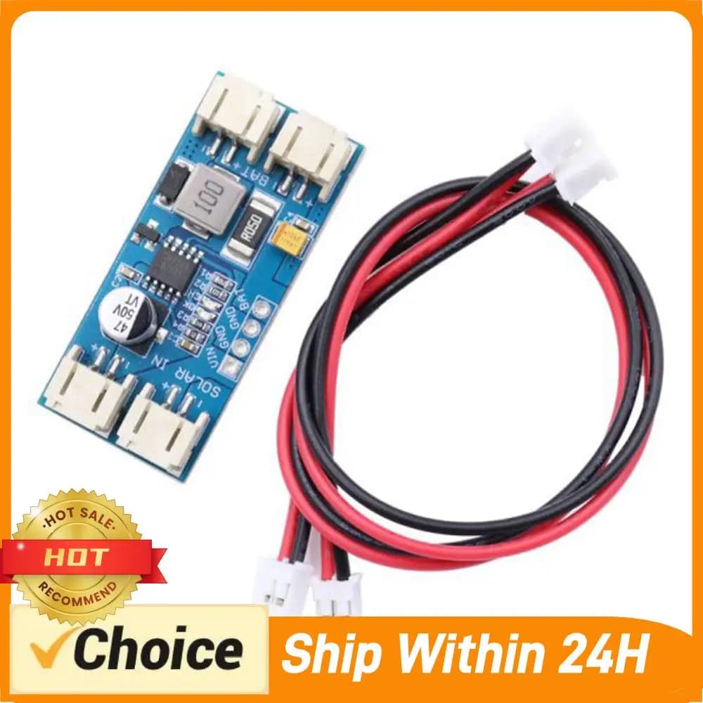 Scheda di ricarica CN3791 3.7V 4.2V MPPT, modulo caricabatterie 2 pin PH2.0/JST 300KHz, ricambio per batterie al litio