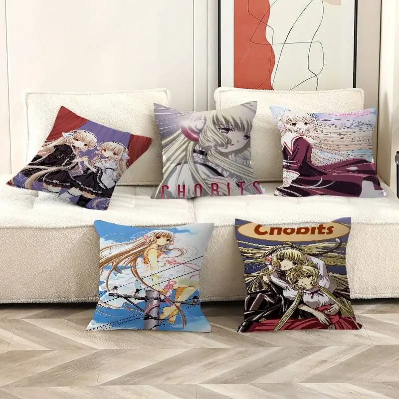 Anime Chobits Classic Lucky Dragon pillow cover sofa cushion cover home room decoration children gift