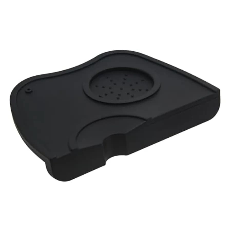 Silicone Gel Coffee Tamper Mat, Espresso Silicone Mat 6.9 in X 4.9 in, Silicone Tamping Pad for Barista Tool Home Kitchen Bar C
