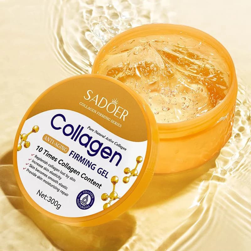 SADOER Collagen Face Cream Viso Moisturizing Gel Repair Scratching Shades for Face Products for Beauty Skin Care for Face