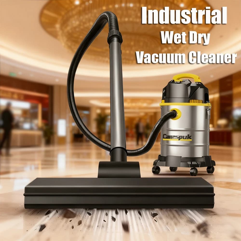 High Power Electric Vacuum Cleaner 220V 3300W, Industrial Vacuum Cleaner for Liquids and Solids, for Home Use, Hotels and Storage