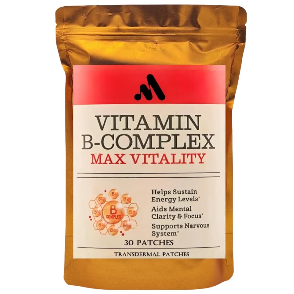 Complex vitamin B B1, B2, B3, B5, B6, B12, D-biotin and folic acid, support cell energy and mental clarity