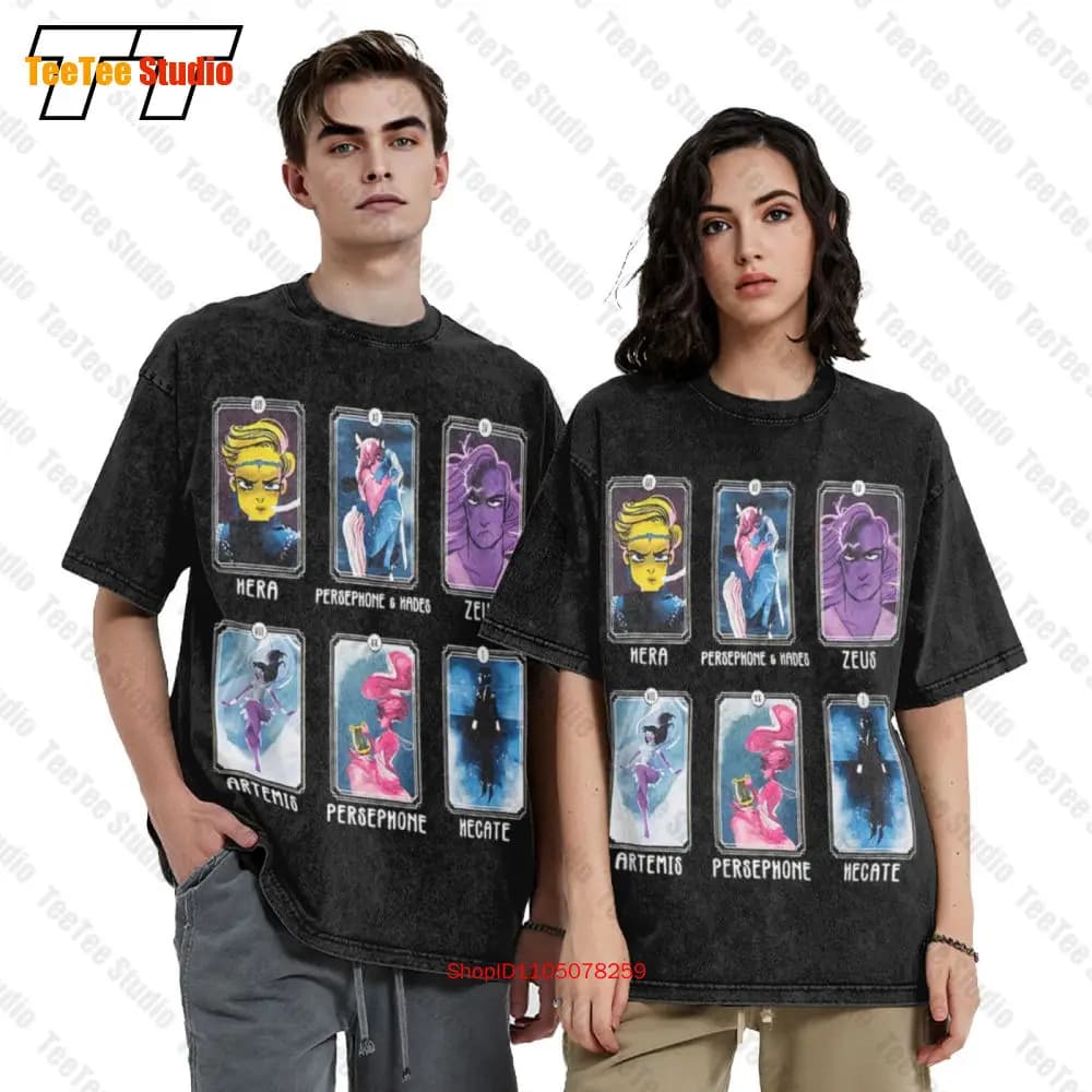T-shirt oversize con carta dei tarocchi Aol Lore Olympus ROYH