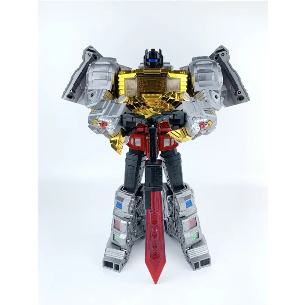 Gigapower GP HQ01R HQ-01R Superator Grimlock Capolavoro Versione cromata HQ-05R Swoop Action Figure con scatola
