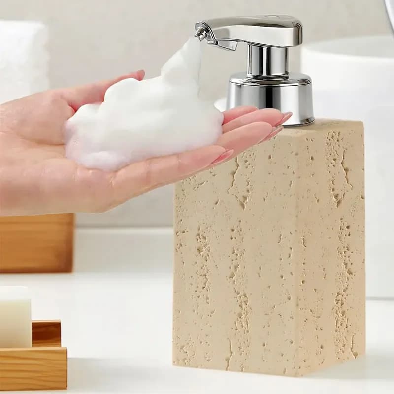 Dispenser di sapone a induzione intelligente Dongshi, macchina per schiuma per cellulare, dispenser automatico di bolle, dispenser per la pulizia delle mani