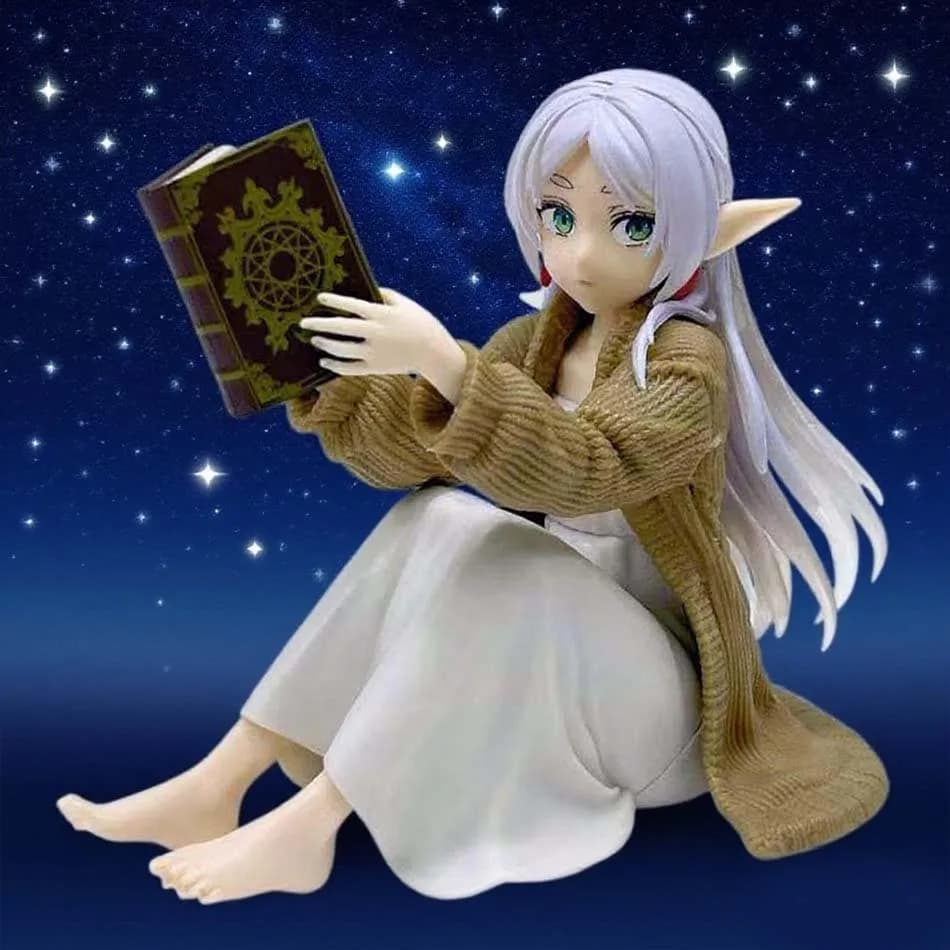 Hot Frieren Beyond Journey's End Frieren Anime Figura Desktop Carino Sousou no Frieren Action Figure Fiuma Figurine Modello Bambola Giocattolo