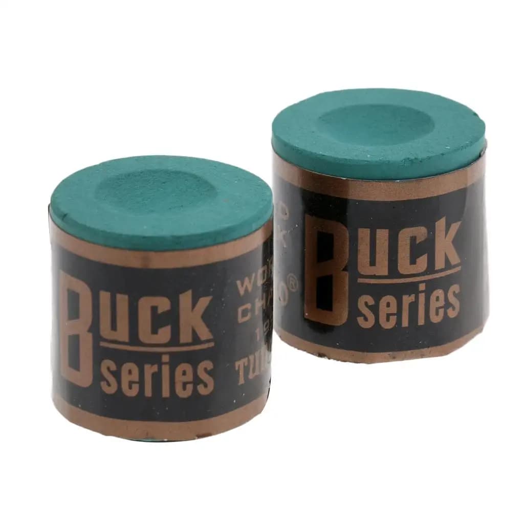Billiard Chalk Snooker Pool Table Cue Tip Consistency 2 Block Box for Practice and Training Use