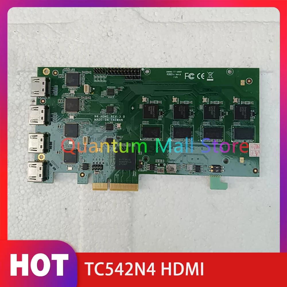 Scheda di acquisizione con ingresso HDMI a 4 canali, interfaccia PCI-E TC542N4 HDMI