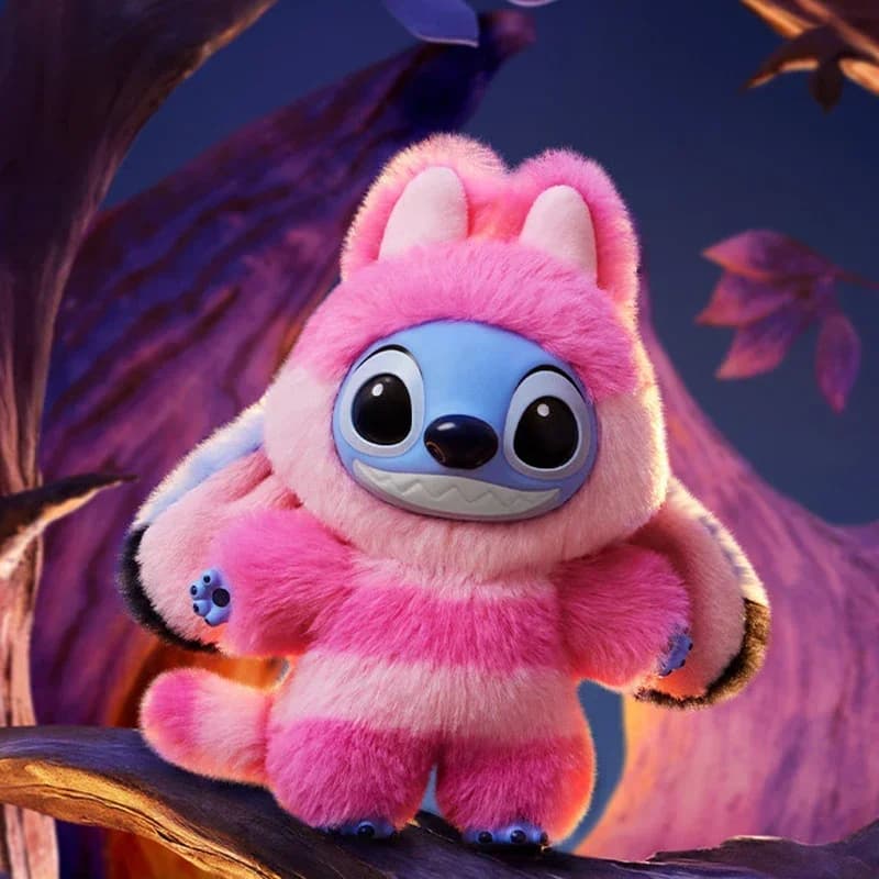 POPMART Disney Stitch Adventure Series - Blind Box in Vinile con Personaggio Anime Carino per Decorazione Desktop - Giocattolo da Collezione