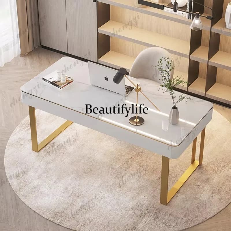 Z138 Designer Luxury Modern Office Desks Storage Drawers Chair Writing Studying Computer Desks Standing Laptop Escritorio