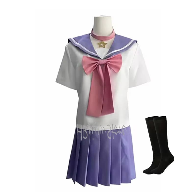 costume cosplay unisex personalizzato di Anime Futaba Igarashi, uniforme JK, abiti per feste di carnevale di Halloween