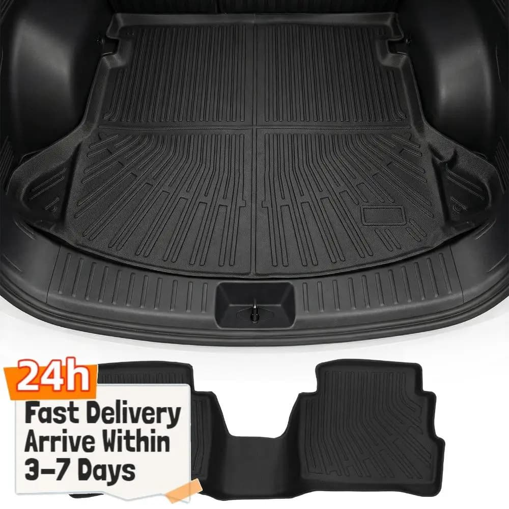 Car Mats and Car Mats for All Seasons, Poster Seat Mats and Baggage Cover for Mazda CX-5 2017-2025 Accessories