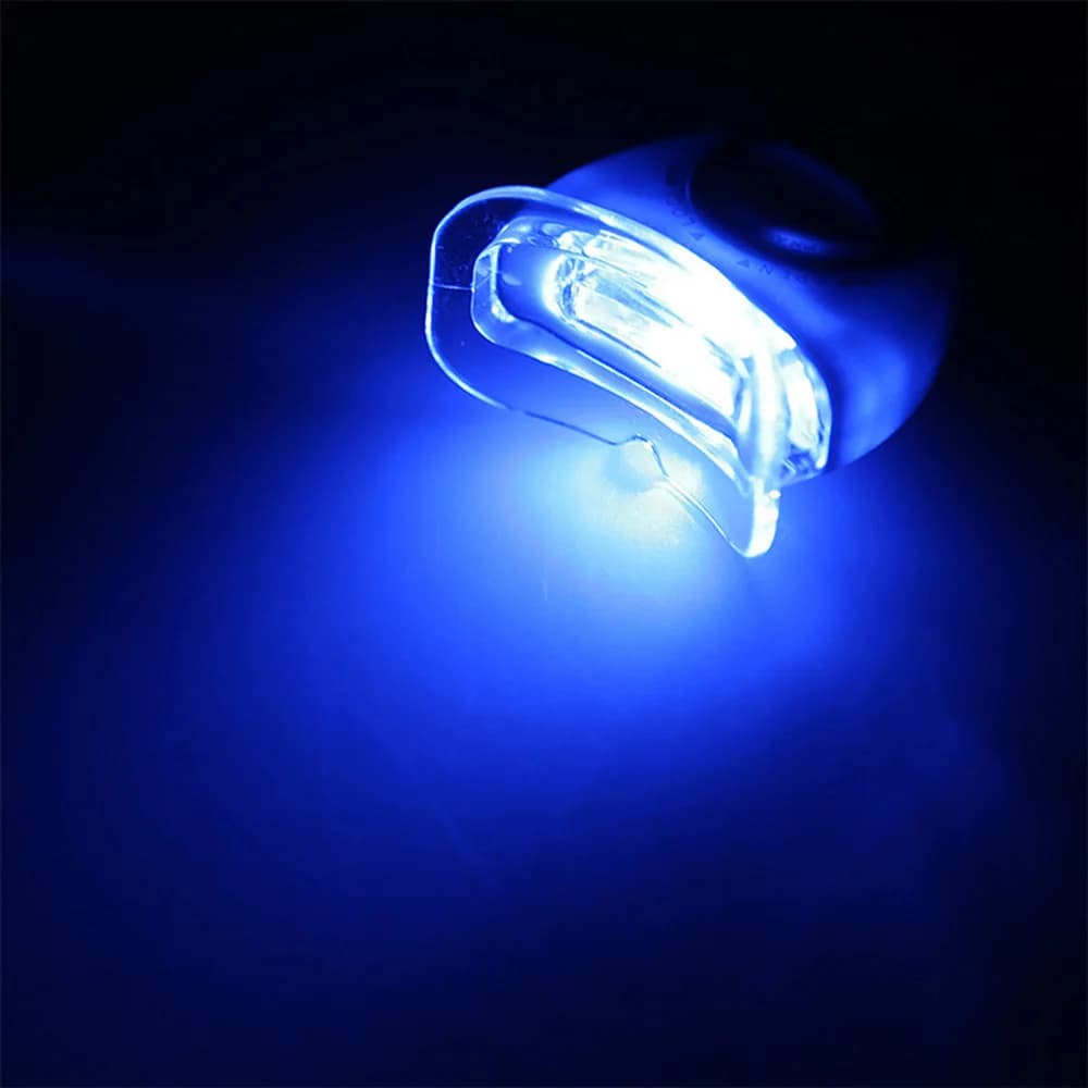 Teeth Whitening Light Mini Portable LED Light Blue Whitening Instrument Smart Teeth Whitening Instrument Beauty Health Tool