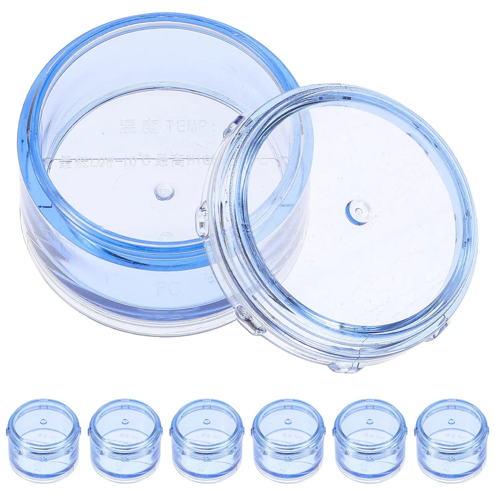 Set Premium di Porta Pillole Settimanale Rotondo con 7 Scomparti, Organizzatore Portatile per Anziani, Vitamine e Integratori