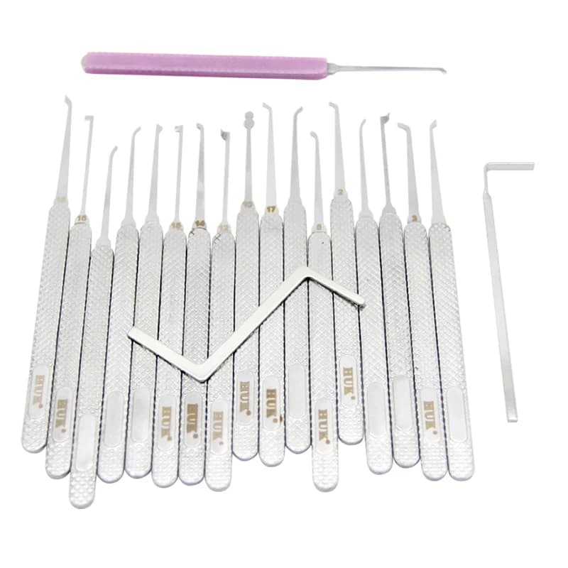 Vendita calda 18/21/22 pezzi Set di strumenti per fabbro per auto con gancio singolo