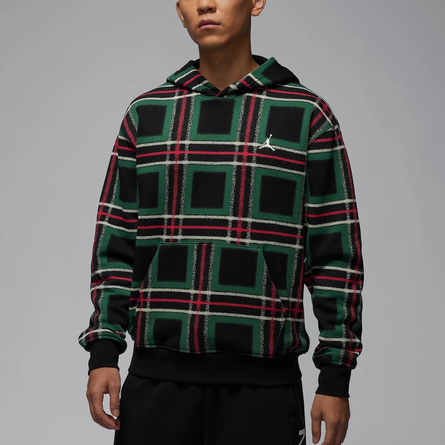 Felpa con cappuccio morbida moda da uomo Nike genuina New JORDAN FV7459-010