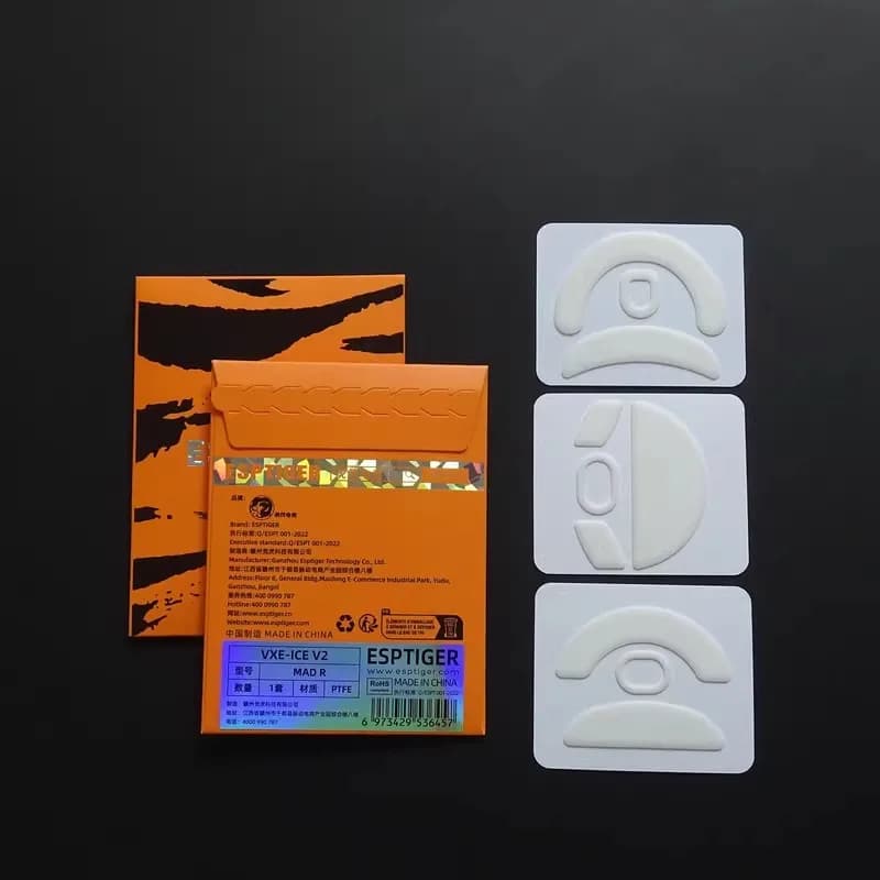 Pattini per mouse Esptiger ICE V2 per ATK Zero F1 X1 Z1 A9 PRO MAX Ultra Ultimate Ghost Fierce X Duckbill PTFE Feet Glides