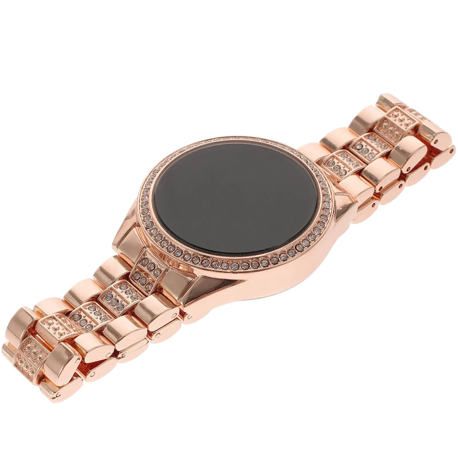 Women's watch with rhinestones, elegant decorative and brilliant wristwatch for everyday use, parties, appointments, birthday present, light and refined