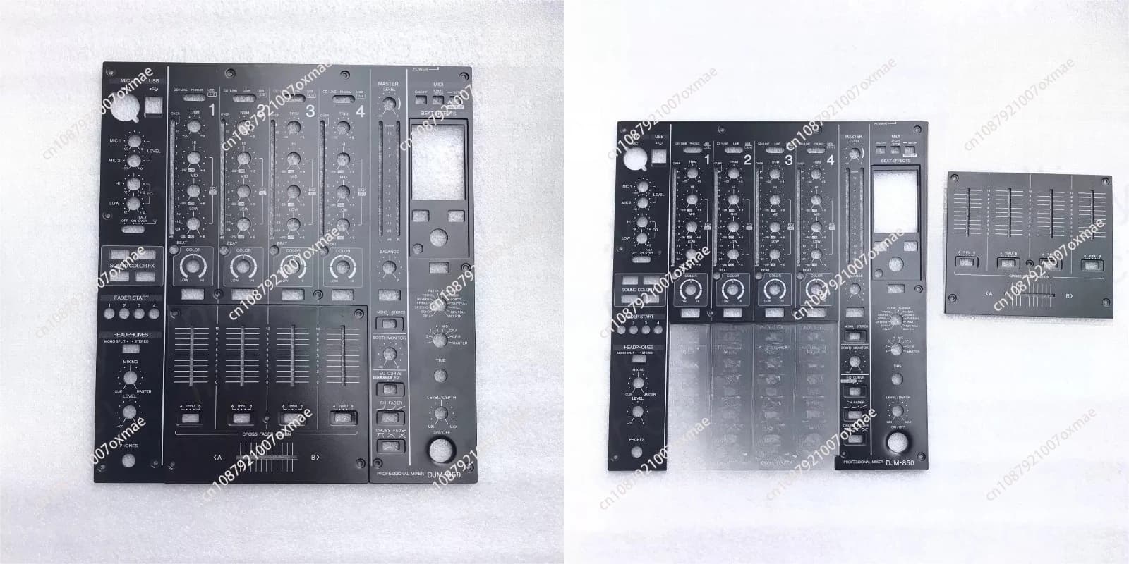 Per set completo di pannelli mixer 850, scheda fader, piastra in ferro, piastra media, accessori per lettore di dischi