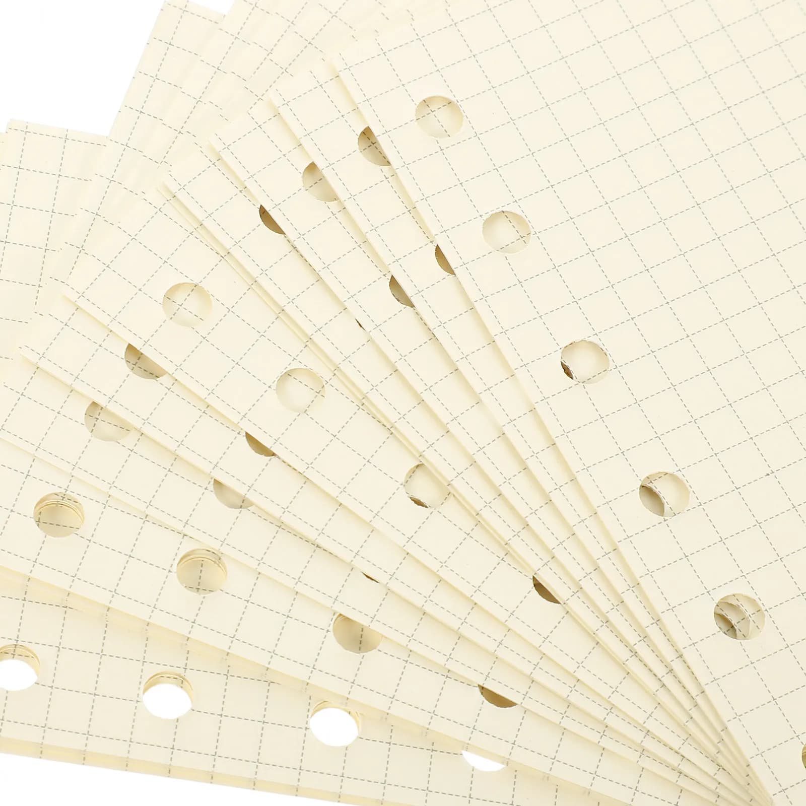 3 Fogli di Carta di Ricambio per Quaderni a Fogli Mobili, Carta Spessa e Liscia per Scrittura, Ideale per Agende, Diari e Organizzazione Appunti