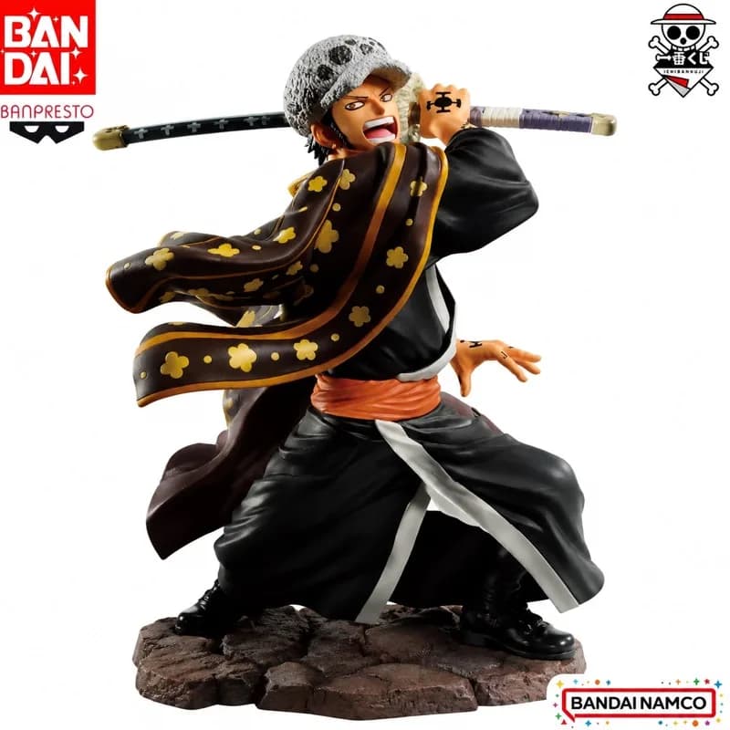 Disponibile - Bandai Originale Ichiban Kuji One Piece Trafalgar Law Action Figure Modello Bambola Nuovo di Zecca Confezionato Personaggi Anime Giocattoli