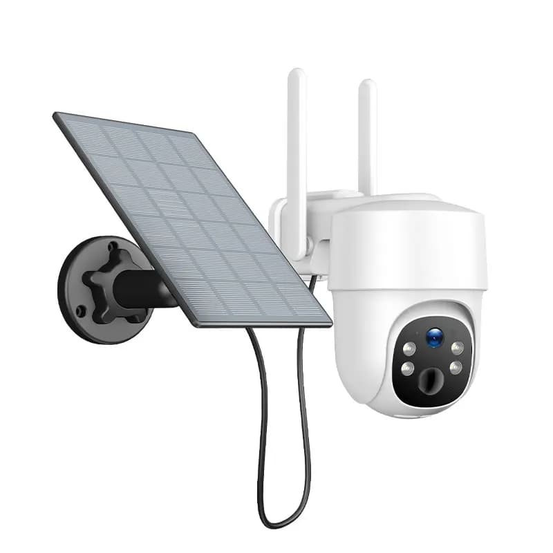 4MP 1440P iCsee APP Energia solare 4G/WIFI Telecamera dome IP a colori AI Rilevazione umanoide Sicurezza domestica CCTV Baby Monitor