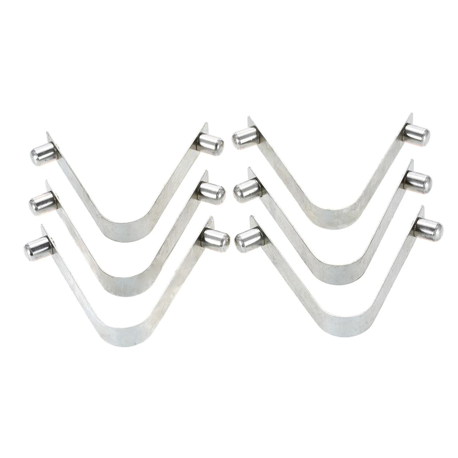 6pcs/Set Hollow / Solid Button Clips 6/8/9mm Kayak Paddle Snap Spring Tent Pole Kayak Accessories Boat Accessories Marine