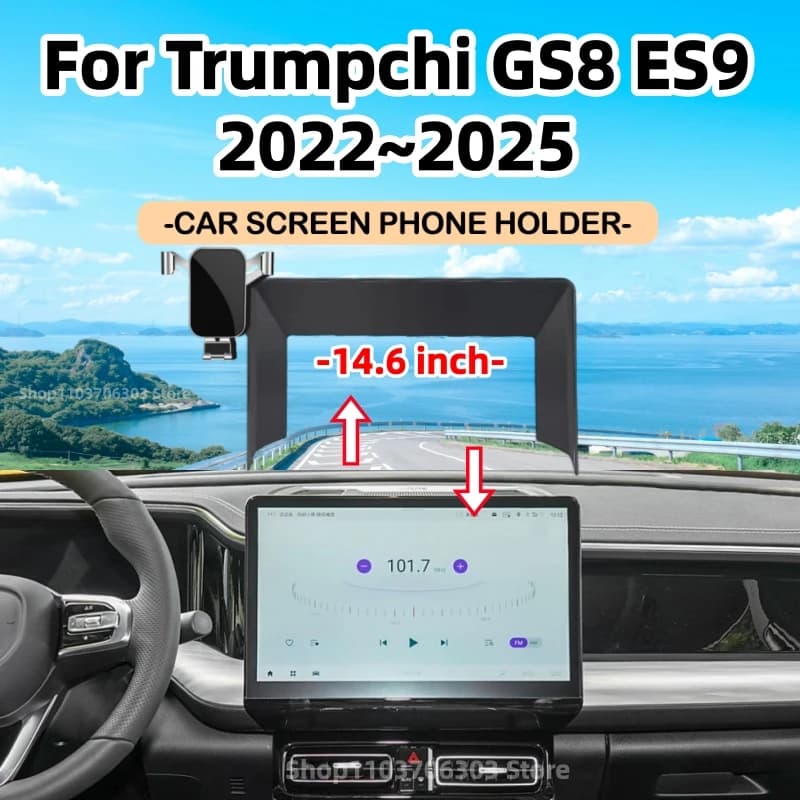 Supporto Del Telefono Per Auto Per GAC Trumpchi GS8 2022 2023 2024 2025 14.6 pollici Supporto Del Telefono Dello Schermo GPS Staffa Del Telefono Del Basamento Accessori Auto