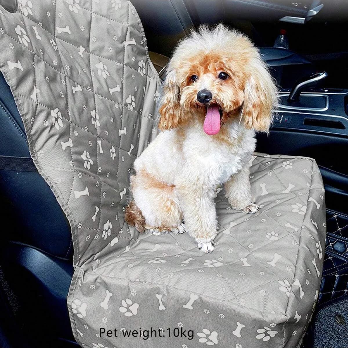 1 cuscino per seggiolino auto per animali domestici, cuscino per seggiolino auto per cani, coprisedile anteriore, cuscino per seggiolino auto monostrato resistente allo sporco e ai graffi