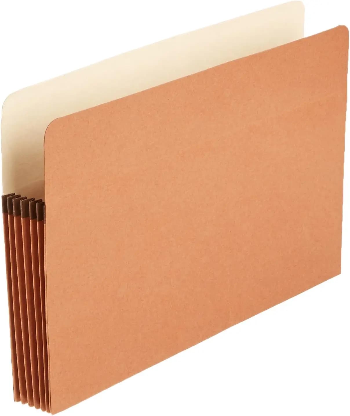 Cartella Espandibile Formato Legale, Espansione 5,25 Pollici, Grande Capacità, Rossa, Confezione da 50, 9,5x14,8 Pollici