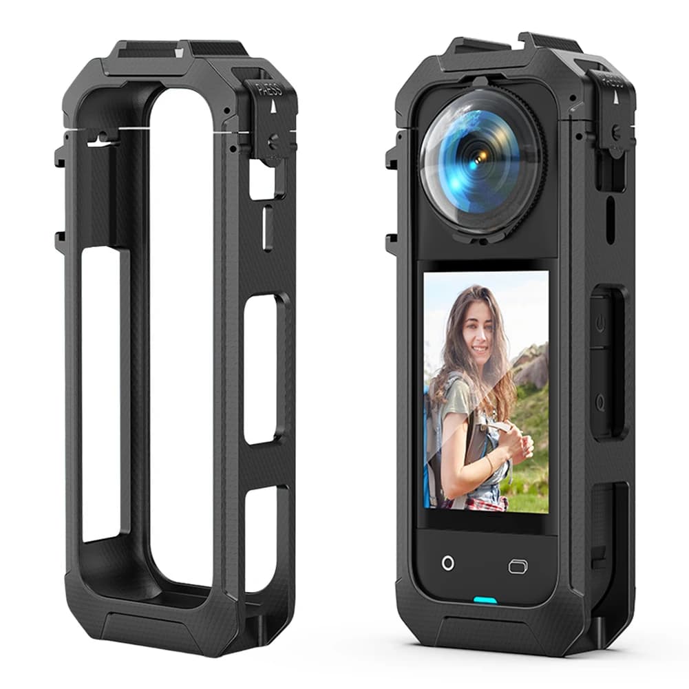 Quick Hook Magnetic Expansion Support for Action Camera, Protective Case for Insta360 X5 Camera Accessories
