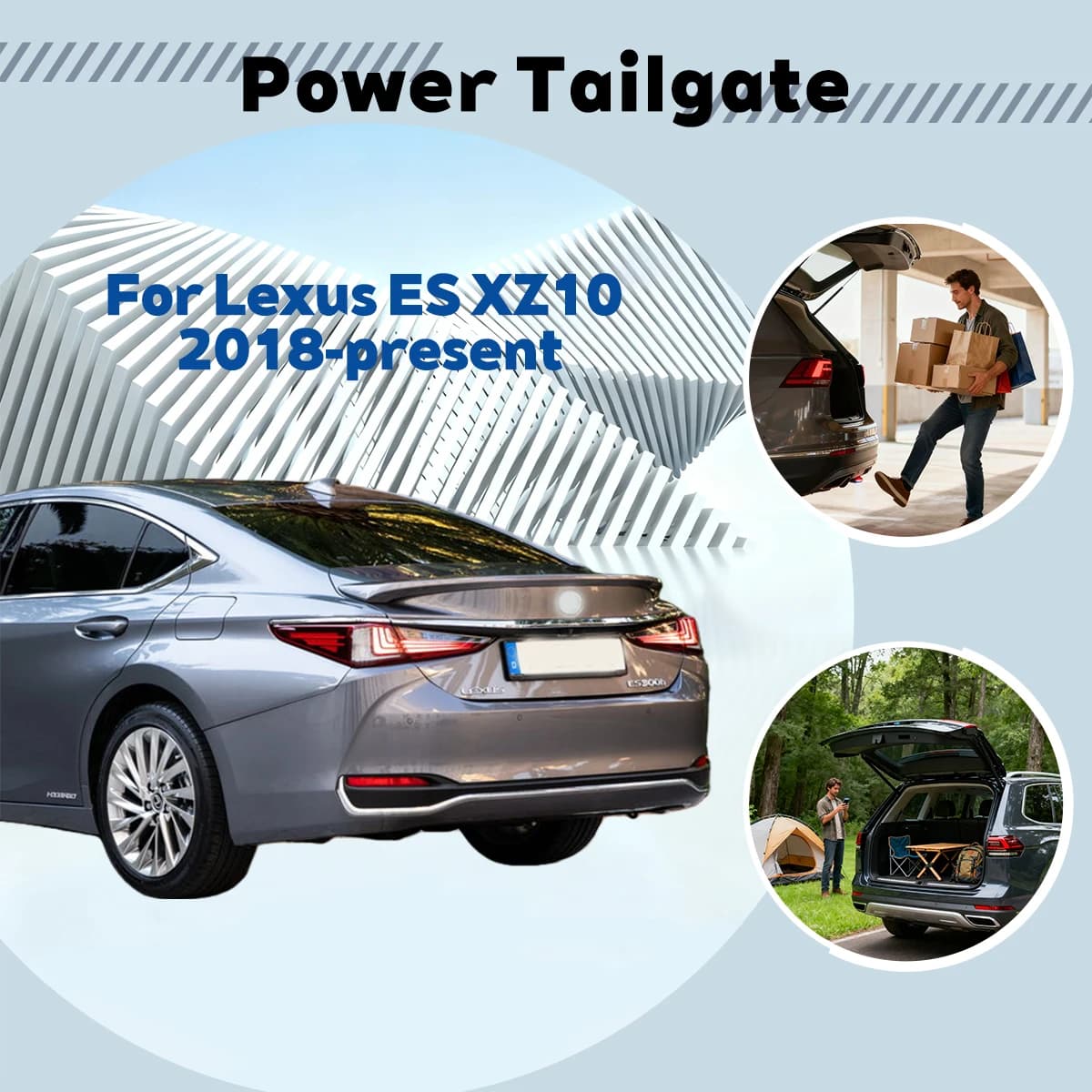 Per Lexus ES XZ10 2018-presente Sollevamento Automatico Elettrico Portellone Blocco Modulo Sistema di Chiusura Portellone Intelligente Power Liftgate