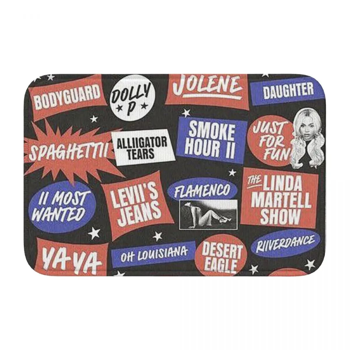 Beyonce Cowboy Carter Tour Doormat Tappetino per ingresso cucina, tappetino per la casa, tappeto antiscivolo per balcone