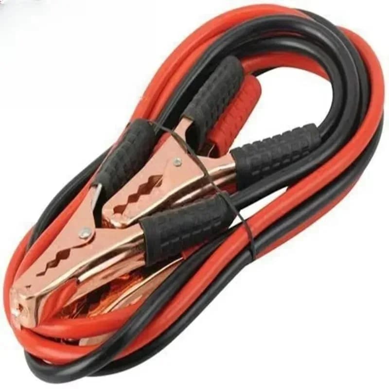 Un set 500A per cavo di emergenza per batteria per auto Cavo booster Linea di avviamento di emergenza per furgone SUV Doppio attacco con morsetti Clip Nuovo
