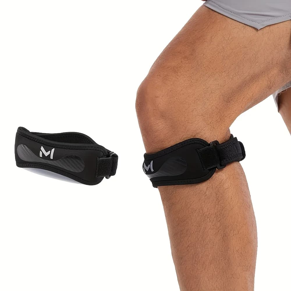 1 pezzo di supporto per ginocchiera con cinturino per rotula sportiva per artrite, ACL, corsa, basket, sport, atletica. Il miglior ginocchio Brac