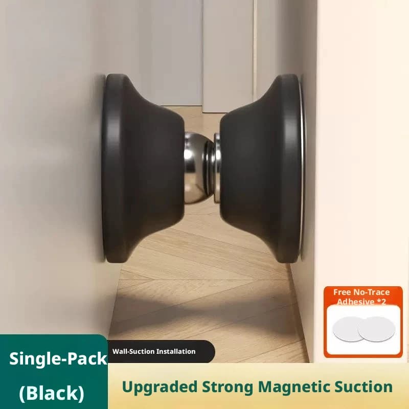 Potente Fermaporta Magnetico in Silicone, Silenzioso Antiurto, Protezione per Pareti per Uso Quotidiano Domestico e Alberghiero