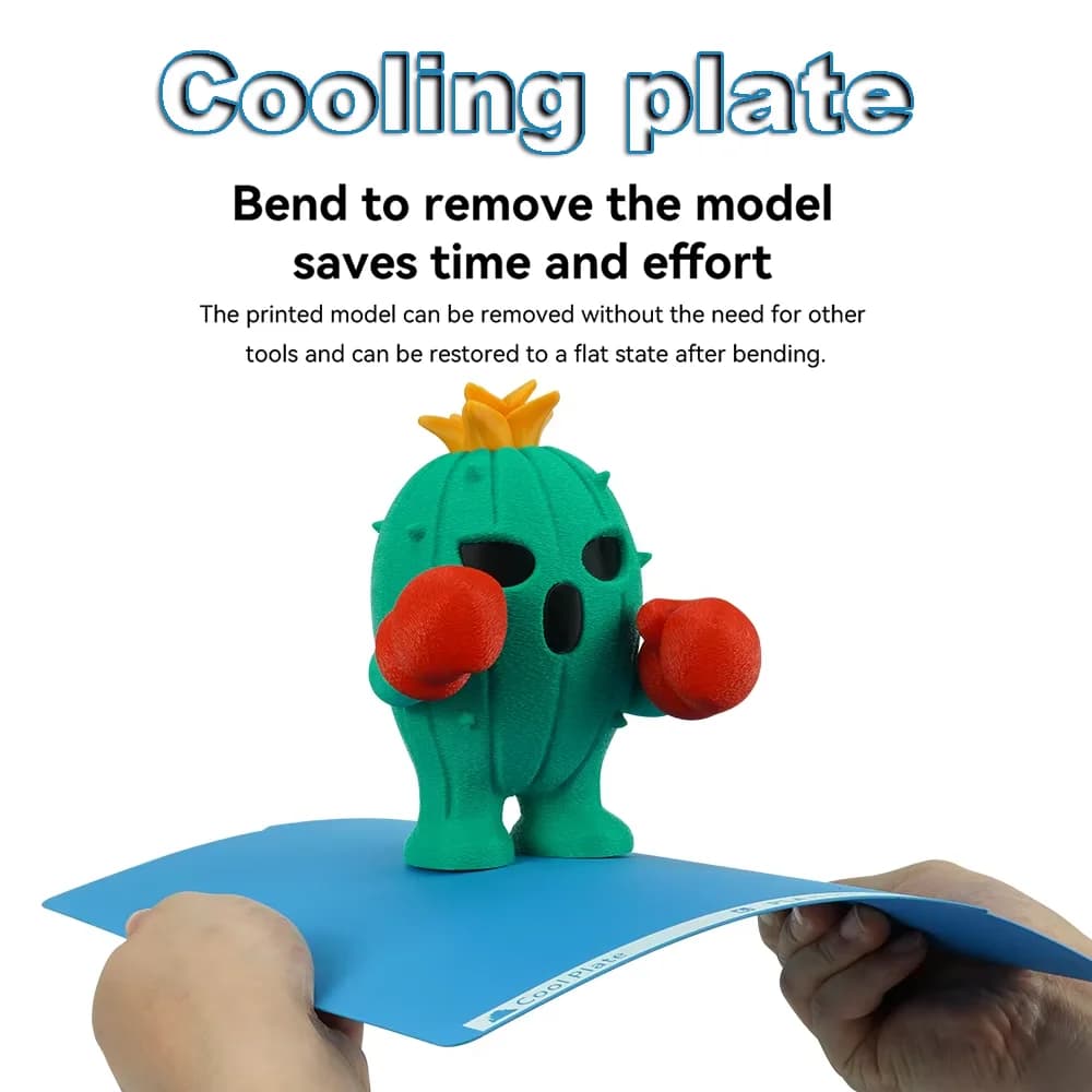 Cool Plate For Creality K2 /K2 Pro For K1 Spring Steel Sheet PEI Heatbed Cooling plate For Bambu Lab H2D A1 X1 P1 3D Printer