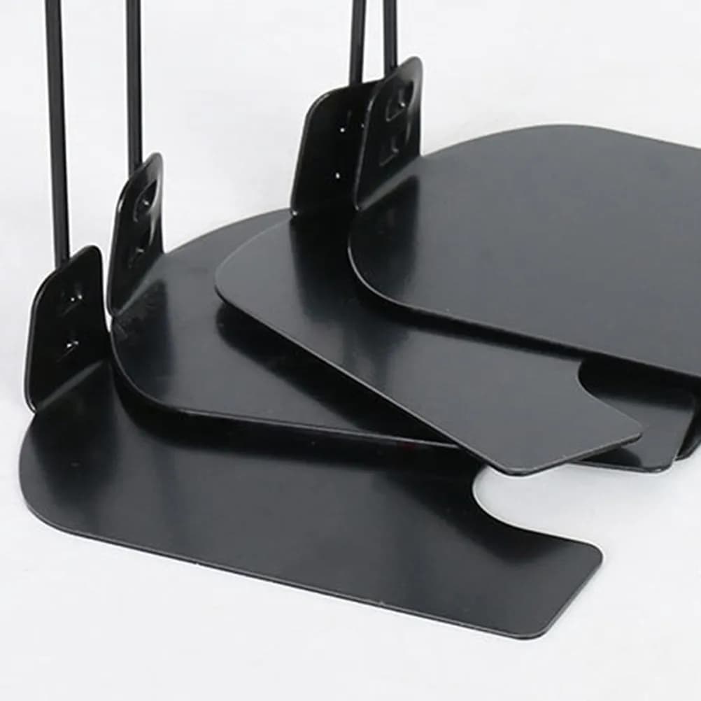 10Pcs Label Clip Display Rack Adjustable Double-Clip Sign Holder Price Tag Display for Store Shelf Advertising Stand