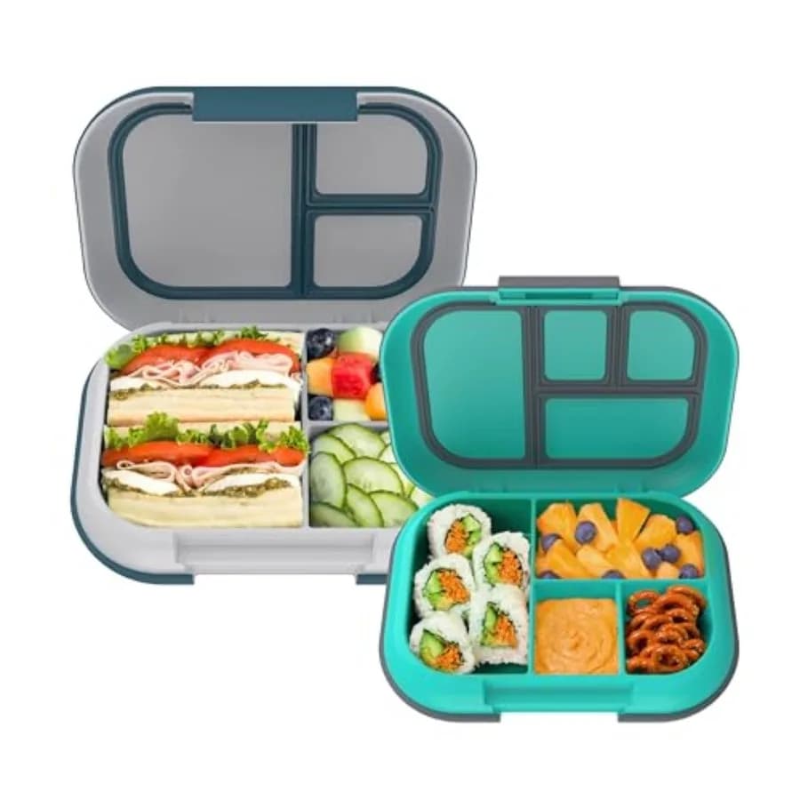 Set porta pranzo Chill Electric Aqua e Chill Max (Fog e Deep Teal)